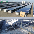 Sunpal Solar Pole -Halterung Struktur für flache Dach -PV -Aluminiumklemmezubehör